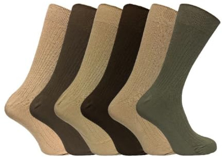 Sock Snob 6er pack herren schwarz business 100 prozent baumwolle socken/baumwollsocken für anzug