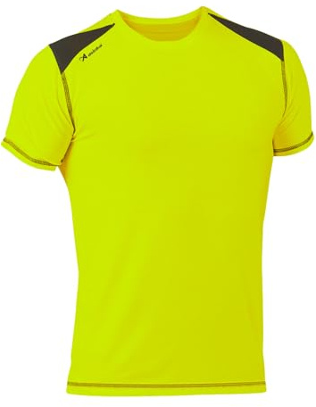 Asioka T-Shirt Fonctionnel Unisexe pour Adulte, M/Short