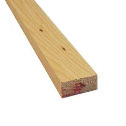 Pine Planed All Round Timber 50mm x 25mm (2 x 1) - 2.4 Metres (Pack of 5)
