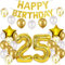 Luftballon 25. Geburtstag deko mann gold Folienballon 25 jahre Geburtstag dekoration gold Happy Birthday 25th deko 25 Geburtstag deko männer Geburtstagsdeko 25 Jahre Geburtstag Deko mann frau (25)