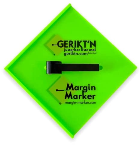 Margin Marker - Gerikt'n Adjustable Marking Gauge, time-saving tool for accurate marking along straight edges, internal corners, architraves, ply sheets and cabinetry