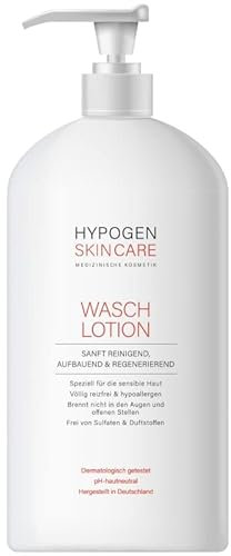 HYPOGEN CARE® Wasch-Lotion (265 ml) | Milde, hypoallergene Wasch-Lotion für Hand und Körper | ohne Duft- und Farbstoffe | frei von Mikroplastik