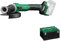 HIKOKI Akku Winkelschleifer G3615DVE, Schleifscheiben Ø: 150 mm (36V, Leerlaufdrehzahl: 3200-8000 min-1, Antriebsspindel: M14, Brushless, Zubehör im HSCIII Koffer) OHNE Akku u. Ladegerät.