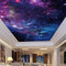 GIVLWF Papier Peint de 3D Beau Ciel étoilé 3D, Galaxie Bleu Violet Papier-Peint Murs - pour Restaurant-Bar à Thème Décoration Murale 350 x 265 cm