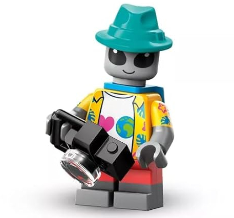 LEGO Minifiguren Serie 26 Alien Tourist 71046 (Beutel)