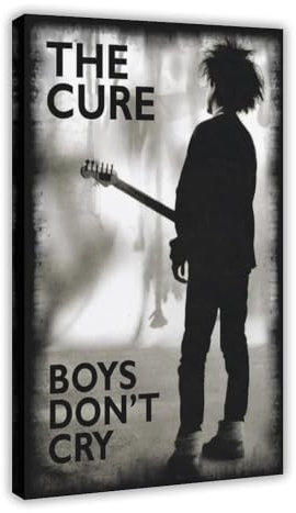 The Cure Boys Don't Cry Poster auf Leinwand, Wandkunst, Dekordruck, Bild Gemälde für Wohnzimmer, Schlafzimmer, Dekoration, 30 x 45 cm