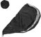 JOINPAYA Sunshade a Prueba de Agua Cubierta de Piscina Cubierta de Caja de Arena de Madera Cubierta de Caja de Arena Impermeable Poliéster (Poliéster) Black