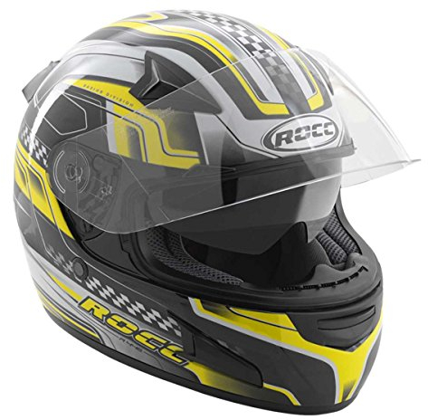 ROCC 446 Integralhelm, Farbe gelb, Größe L
