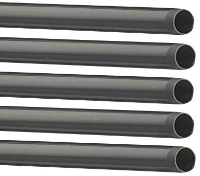 5 Stk. PVC Rohre Ø 40 mm B-Ware. Nur Rohr ohne Fitting Fitting Winkel Kniestück Adapter Muffen T-Stück Kappen (5 x Rohr 1 Meter)
