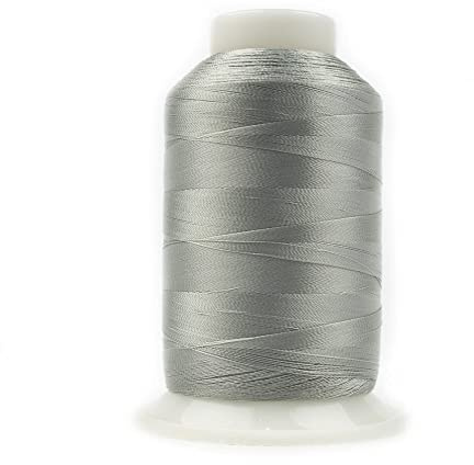 WonderFil Specialty Threads DecoBob Med Grey, 2-ply Cottonized Polyester, 80wt