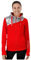 Kempa Herren Core 2.0 Kapuzen Jacke, rot/dark grau melange, XS
