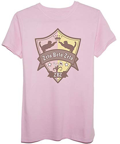 New Indastria T-Shirt Zeta Beta Zeta Confraternita - Fan Art - Donna-XL - Rosa