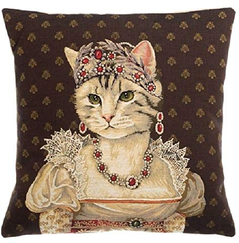 GH Gobelin Kissen Katze Josephine