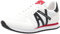 Armani Exchange Herren Lace Up Logo Sneaker, Op White Black, 45.5 EU