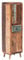 Woodkings® Bad Hochschrank Kalkutta recyceltes Holz bunt rustikal Badhochschrank massiv Badmöbel Massivholz Badezimmer Badezimmerhochschrank Wandschrank (mit Fuß)