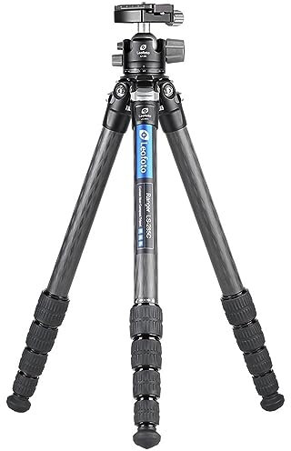 Leofoto - Ranger - Carbon Tripod including Ball Head - Legs adjustable in 3 Angles - Ideal for Macro Photography - LS-285C+LH-36