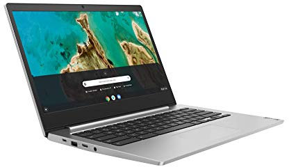 Lenovo IdeaPad 3 Chromebook, Computer portatile Full-HD IPS da 14 (Intel Celeron N4020, 4GB di RAM, 64GB eMMC, UMA, Chrome OS), Platinum Grey - QWERTY tastiera Italiana