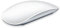 N+C BT 4.0 Souris sans Fil Magic Arc Touch Mouse 1600 DPI, Souris Rechargeable Ultra-Mince Compatible pour Macbook Pad Laptop PC (Blanc)