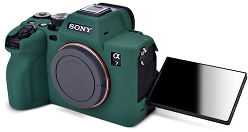 Rieibi Alpha 7 IV Camera Case, Silicone Case for Sony a7 IV Digital Camera, Protective Cover Silicone for Sony A7M4