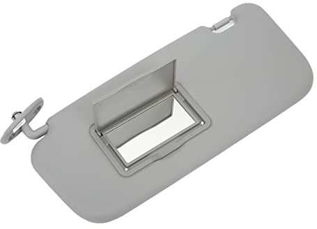 Conjunto de Visera Gris Qiilu Car Inside Sun Visor Glare Guard Grey 85220 1C200QS Reemplazo para Hyundai GETZ 2002‑2011(Izquierda)