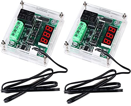 Regolatore di temperatura digitale DC 12 V, termostato YOYIAG, interruttore di controllo digitale, pannello di controllo, impermeabile, regolatore di temperatura -50 – 110 °C