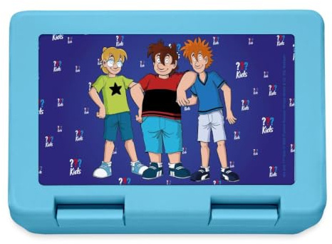 Die Drei Fragezeichen Kids Justus, Peter und Bob Gruppe Brotdose Lunchbox