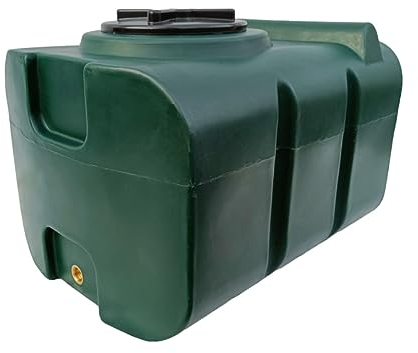 Varile Depósito de Agua Potable de 100 l, sin bisfenol A, Rosca de latón integrada de 3/4, Apto para Alimentos (Verde)