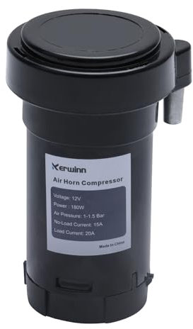 KERWINN 12V Luftkompressor-Kit (schwarz)