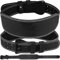 Westwood Fox Cintura per Sollevamento Pesi Palestra Fitness Supporto Lombare Imbottito per la Schiena Fori Regolabili Cintura in Pelle 4 per Bodybuilding Powerlifting Sollevamento Pesi Stacco
