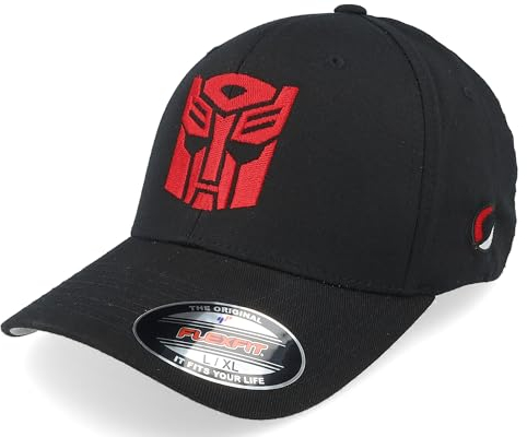 Hatstore Autobots Logo Black Flexfit Cap - Grösse: M/L - (59-62 cm)