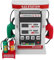 Vaguelly 1 Set Pompa Di Benzina Giocattolo Pompa Di Benzina Per Bambini Giocattolo Della Pompa Di Benzina Stazione di Servizio Modello Di Set Gioco Pilastro Intelligente Bambino Plastica