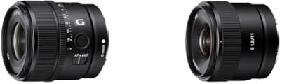 Sony E 15 mm F1.4 G | APS-C-Weitwinkel-Objektiv mit Festbrennweite (SEL15F14G) & E 11 mm F1.8 | APS-C-Weitwinkel-Objektiv mit Festbrennweite (SEL11F18)