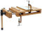 Tischklemmen, Hartholz-Werkbank, Schnellspann-Desktop-Holzbearbeitungsschraubstock mit G-Typ-Befestigungsklammern und 4 Begrenzungsblöcken, tragbarer Schraubstock von Woodworking Studios mit 4 überl