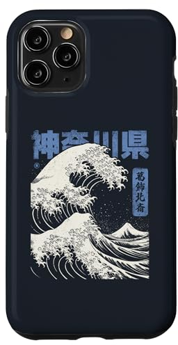 Hokusai Ukiyo-e Japan Honshu Japanische Welle Vor Kanagawa Hülle für iPhone 11 Pro