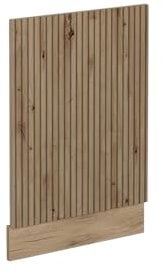 Vicco Panel Frontal R-Line, Roble Artesanal/Roble Dorado, 45 cm sin encimera