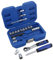 1/4in Drive Go Through Go-Thru Metric Socket + Accessory Set 4.5 – 13mm 29pc
