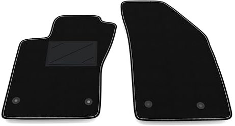 Kit Tappetini Auto SOLO ANTERIORI 2pz compatibili con Fiat Tipo 2016-2025 | Set 2 tappeti anteriori su misura in moquette