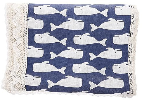 OFFSCH Home Use Cover for Microwave Oven Soft Patterned Oven Proof Cover with Storage Pouch
