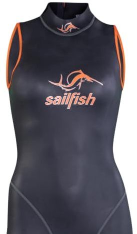 sailfish® Combinaison en néoprène pour femme - Pacific 3 Shorty pour femme pour l'eau chaude - Short d'été avec liberté de mouvement maximale - Visibilité et confort tout au long de la journée