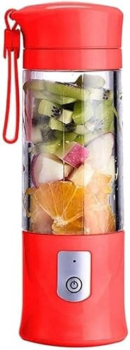 SHRGOMPIT 420ML USB Electric Safety Juicer Cup, Fruit Juice Mixer, Mini Portable Rechargeable/Juicing Mixing Crush Ice and Blender Mixer