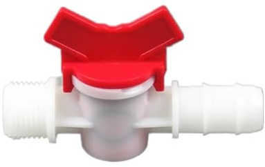 Supkancl Raccord cannelé for Tuyau d'aquarium, Filetage mâle BSP 1/2 3/4 (4/6/8/10/12/16/20 mm)(3/4,25mm)