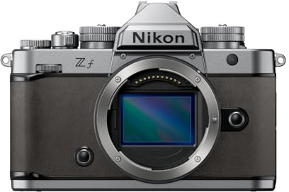 Nikon Zf 24.5MP Full Frame Mirrorless Camera with 273-Point Hybrid AF and 5-Axis Stabilization (Silver & Stone Gray)