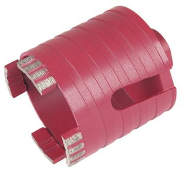 wolfcraft Annular Bit, Diamond Tipped I 7957000 I For installing flush sockets in concrete, brick walls and stone; cutting depth 65 mm