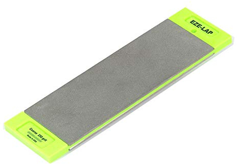 EZE-LAP DD8SF/M 3 x 8 doppelseitiger Diamant-Schleifstein SF/M, rutschfestes Pad im Lieferumfang enthalten