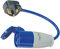 Powermaster 818738 13A-16A Fly Lead Converter 13A Plug to 16A Socket
