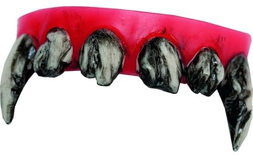 Dentier dents sales monstres
