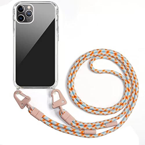 GoodcAcy Compatible with Apple iPhone 7/8/SE 2020 Cell Phone Strap,Crossbody Phone Lanyards Cover for Neck Adjustable Wrist Straps, Button Holder Phone Necklace Case for iPhone 7/8/SE 2020
