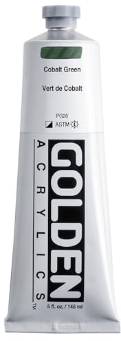 GOLDEN Heavy Body Acrylics, Cobalt Green, 5 fl. oz. Tube
