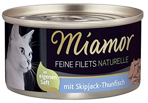 Miamor Feine Filets naturelle 80g Bonito-Thunfisch