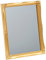 Walther SP018G Wohnraumspiegel mit Kunststoff-Leiste, 20 x 25 cm, Gold
